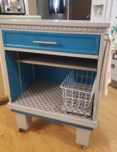 Kitchen Island Upcycle Project