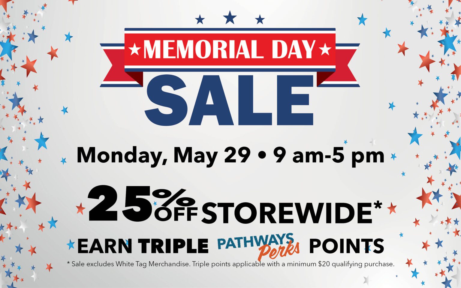 Memorial Day Sale Family Pathways