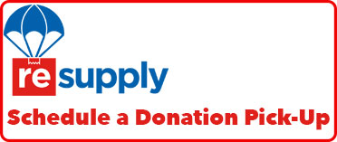Schedule a donation pick-up from ReSupply 
