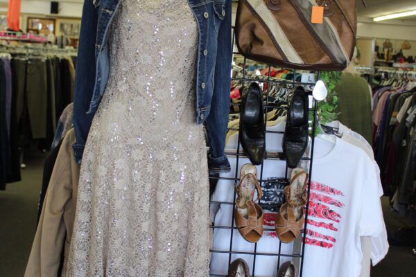 thrift store display